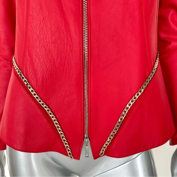 NEW!!! Lafayette 148 New York leather jacket size 4 US Retail 950$! - Picture 2 of 11